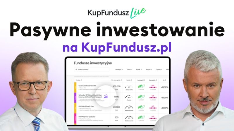 Pasywne inwestowanie na KupFundusz.pl